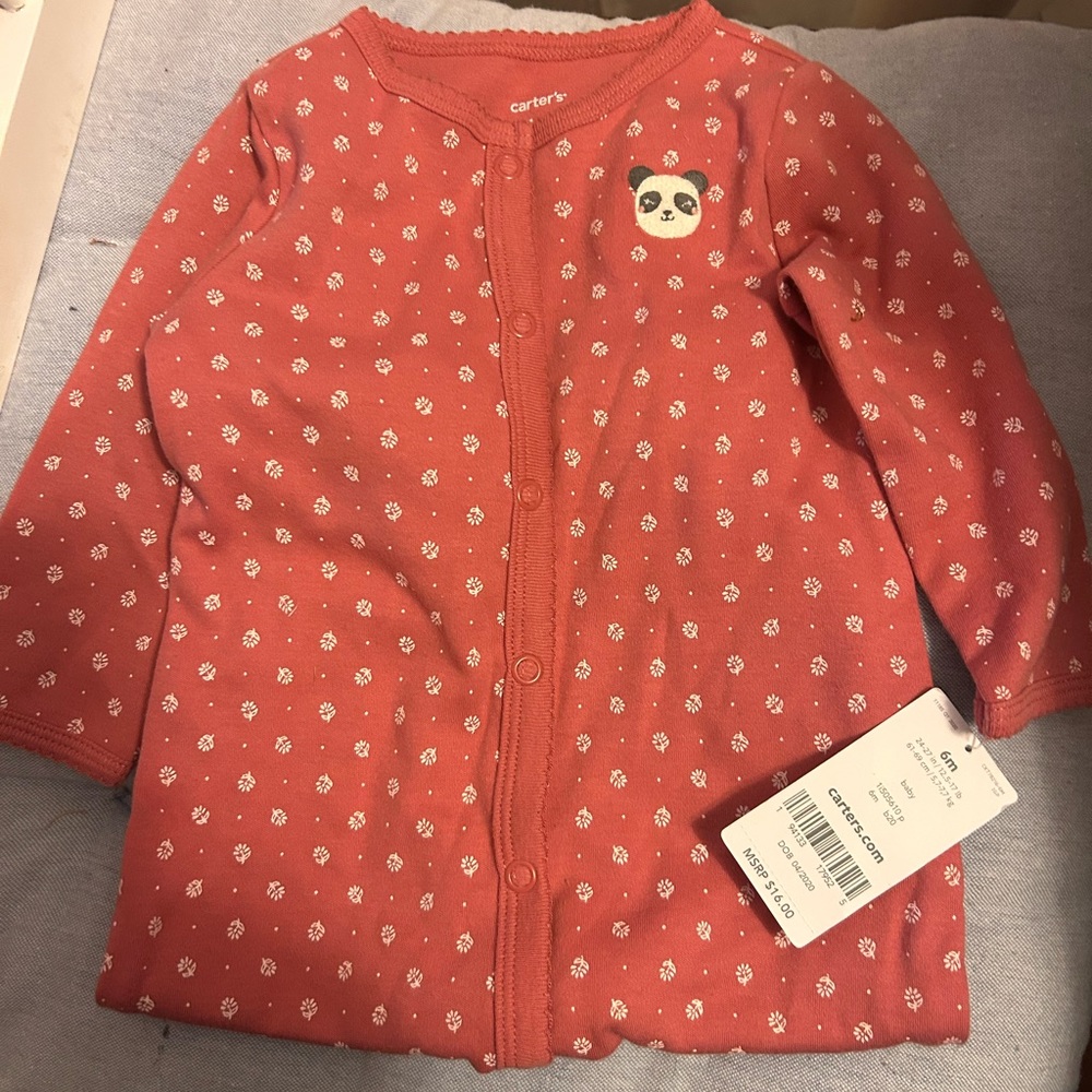 BNWT Carters Panda Sleeper